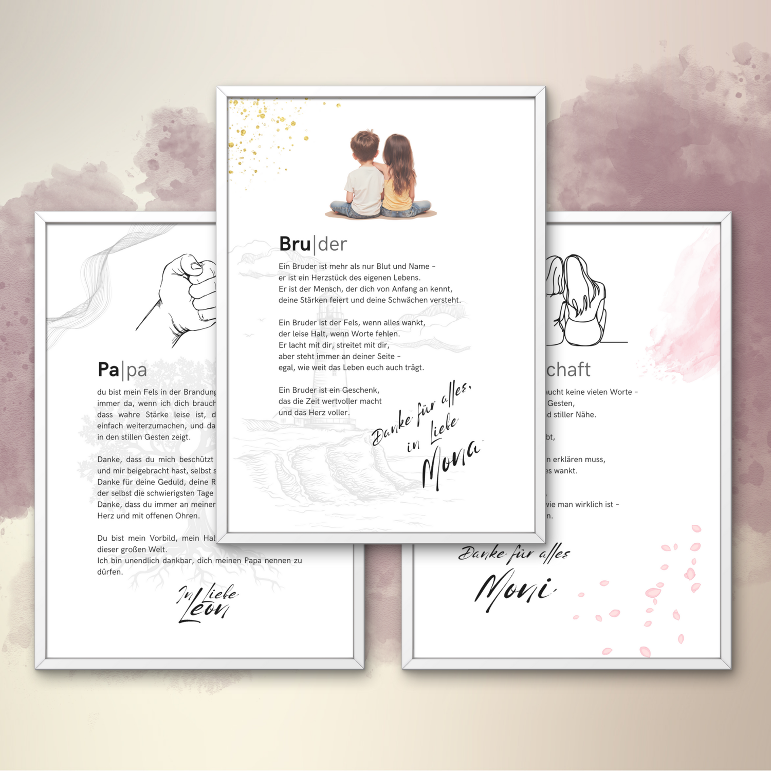 Briefe an Freunde & Familie