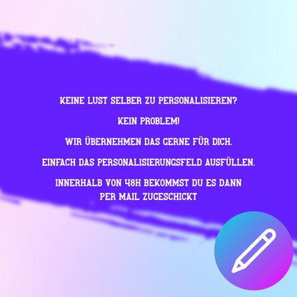 Digitale Einladung zum Geburtstag | Personalisierbare Einladung | Verschicke per E-Mail, WhatsApp, etc.