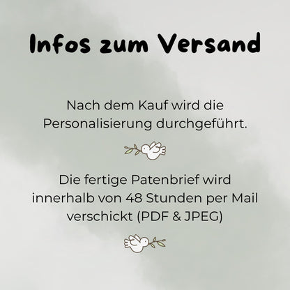 Brief an Großeltern | Liebevoller Brief, Geschenk für Oma und Opa, Dankeschön mit Herz (ohne Rahmen)