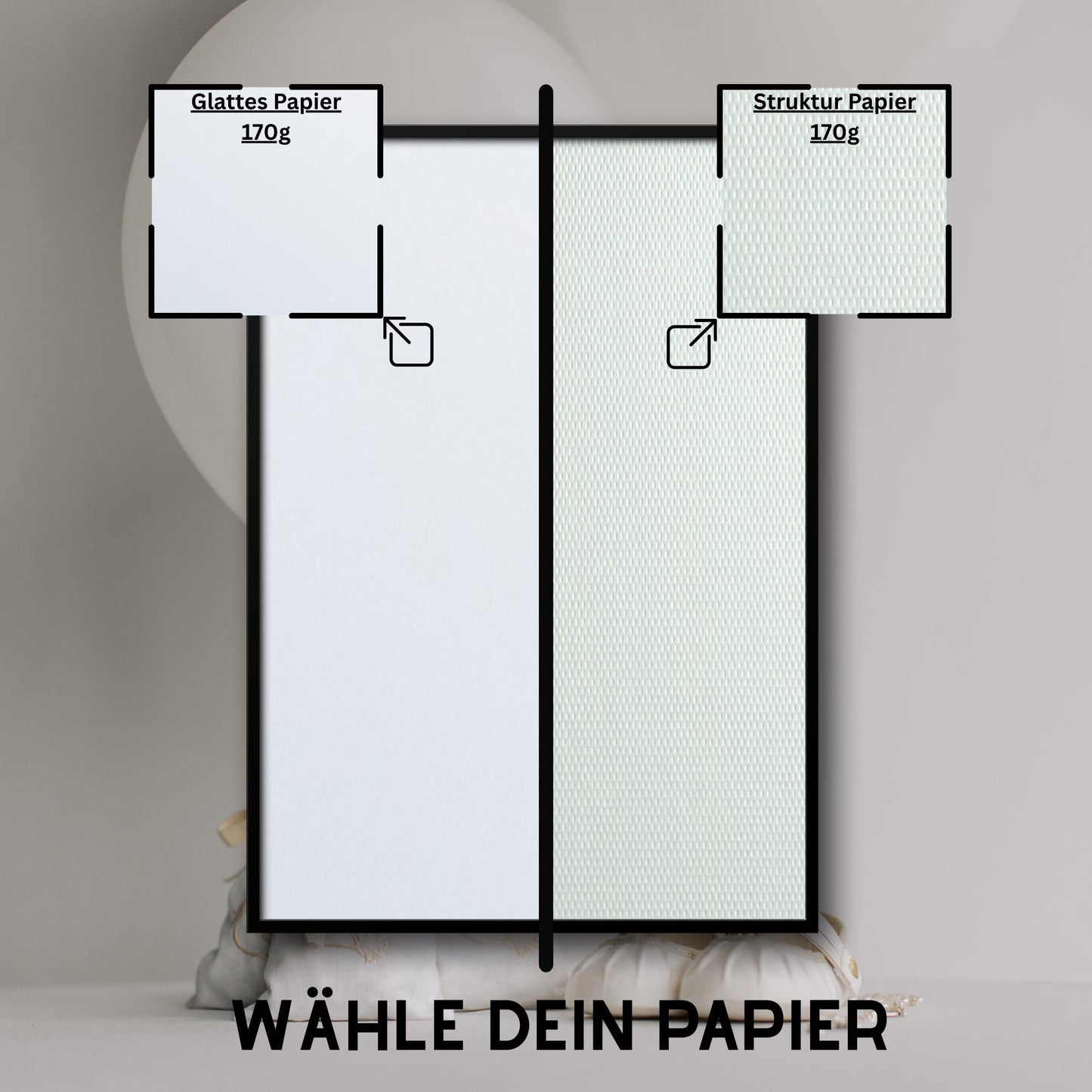 Personalisiertes Bild zur Geburt | Geschenk zur Geburt | Geburtserinnerung (ohne Rahmen)